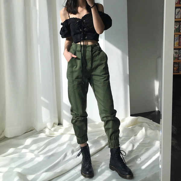 Army pants sale women's fashion