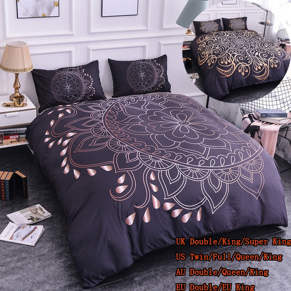 mandala double duvet set