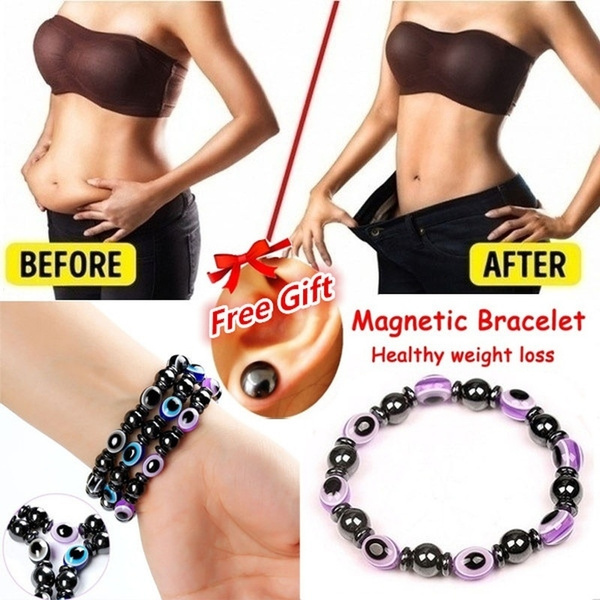 Colour Slimming Bracelet Weight Loss Bracelet Magnetic Beaded Bracelet Women 