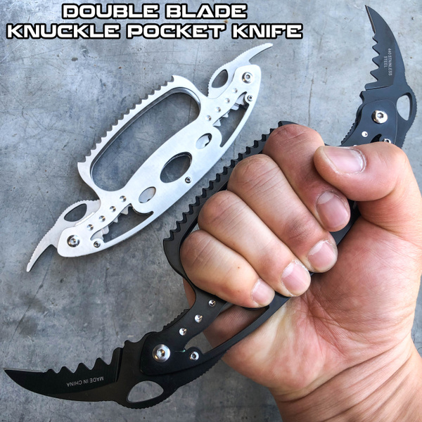 knife brass knuckles