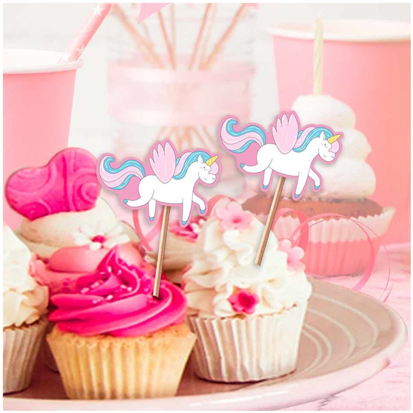 Les Tresors De Lily Q7304 12 Pics A Gateau Licorne Mania Rose Multicolore 10 Cm Wish Les Tresors De Lily Q7304 12 Pics A Gateau Licorne Mania Rose Multicolore 10 Cm Wish