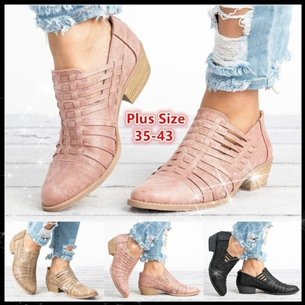 43 Retro Boots Stivali Estivi Donna Botines Mujer Ladies Boots Womans Boots  Platform Boots | Wish