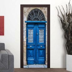 decoration, doormural, Door, Home Decor