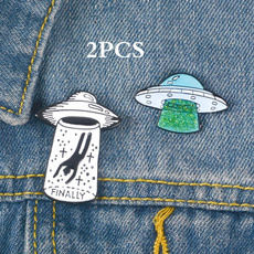 giftforchildren, Fashion, ufobrooch, Pins