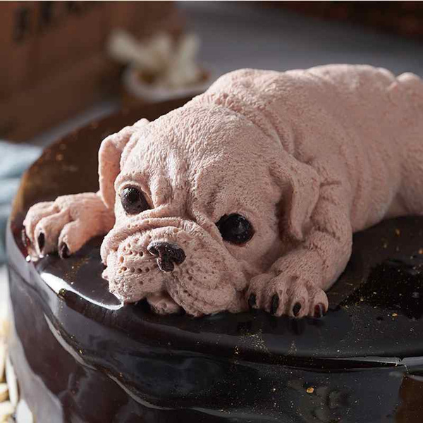 Dog on sale cake mould