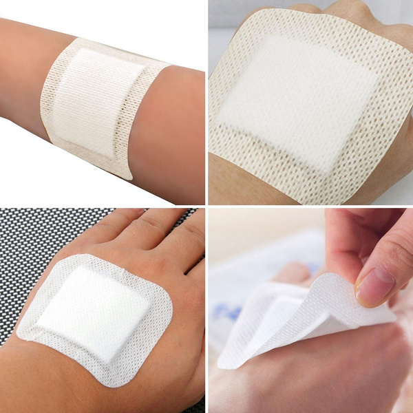 10PCs Hypoallergenic Non-woven Medical Adhesive Wound Dressing Band Aid BandC_dr 