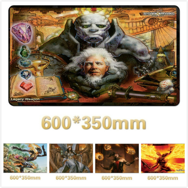 600*350 Playmat MTG Nice 20 Patterns Liliana Kissing Chandra Playmats