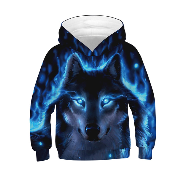 Fire best sale wolf hoodie