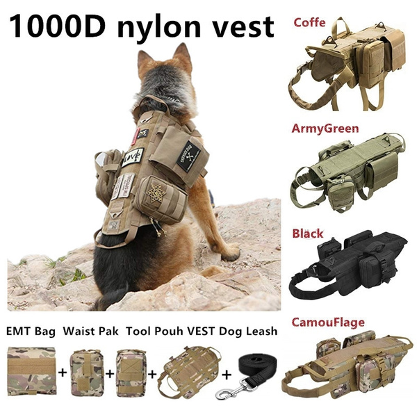 dog vest with pouches