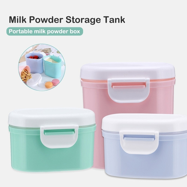 Milk Powder Container Baby Feeding Formula Storage Dispenser White 