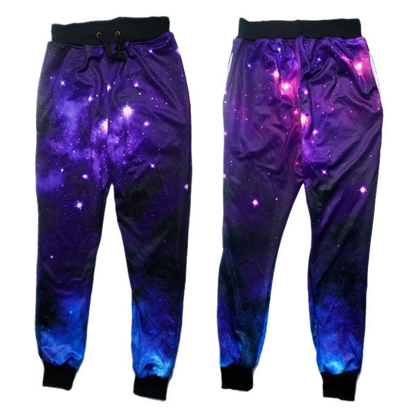 Joggers Pants 3D Graphic Print Galaxy Space Sport Running Sweat