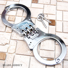 Heavy, Steel, handcuffssextoy, chrome
