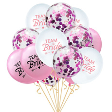 teambride, pink, latex, Balloon