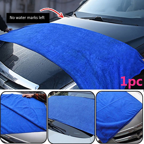30x40cm, 5 colors 5pcs EKKO Microfibre Car Cleaning Cloths,Scratch-Free Car Drying Towel,Super Absorbent 800GSM Microfiber Cloth for Moto Auto Car Drying,Polishing,Detailing,Cleaning,Wash,Large