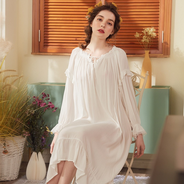 ruffle nightdress