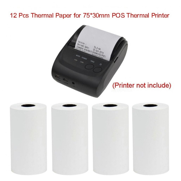 Thermal Paper Cash Register Receipt Paper ATM POS Machine Thermal Receipt Paper Roll - Thermal - View #6