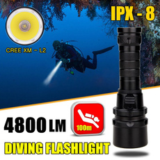 Flashlight, underwater, divelamp, divinglight
