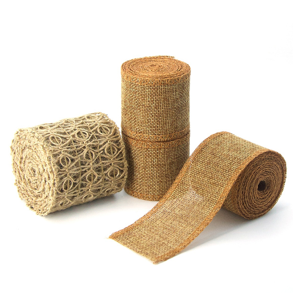 Jute Craft Fabric Ribbons, Burlap Fabric Crafts