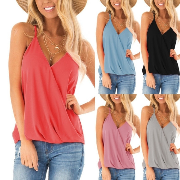 Casual Summer Tops (2019)  Stylish tops for women, Womens trendy