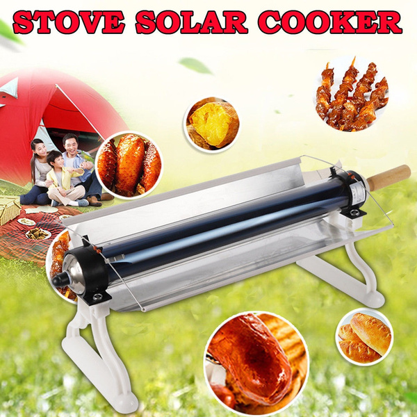 smokeless solar cooker