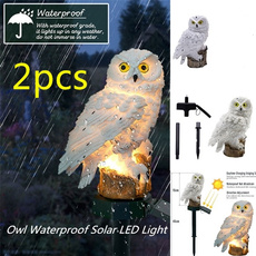 Owl, led, Home Decor, Waterproof
