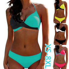Summer, Underwear, two piece swimsuit, women beachwear