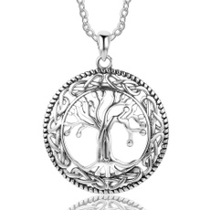 Sterling, sterling silver, women necklace, Celtic