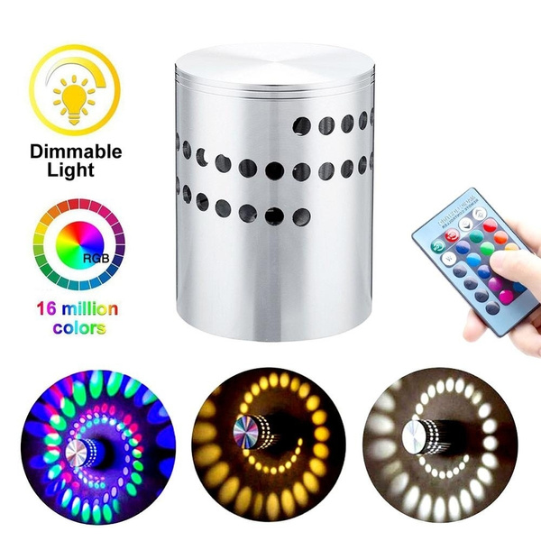 Aluminum Remote Control Lamps, Wall Lamp Led Remote Control