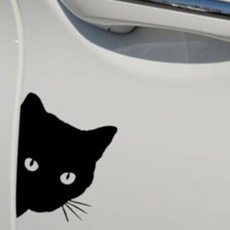 windowdecal, catface, Car Sticker, automotivedecal