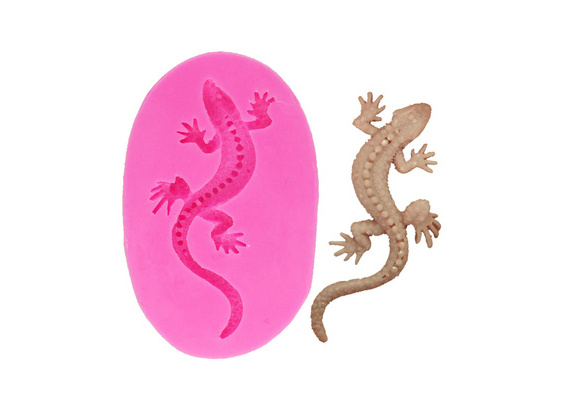Details about   Lizard Gecko Silicone Mold Fondant Cake Dessert Decorating Tools Epoxy Mould