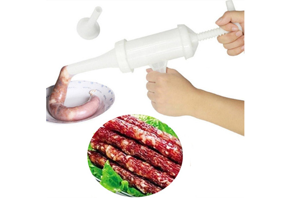 Gadget Stuffer Home Living Salami  Funnel Meat machining Sausage Machine 