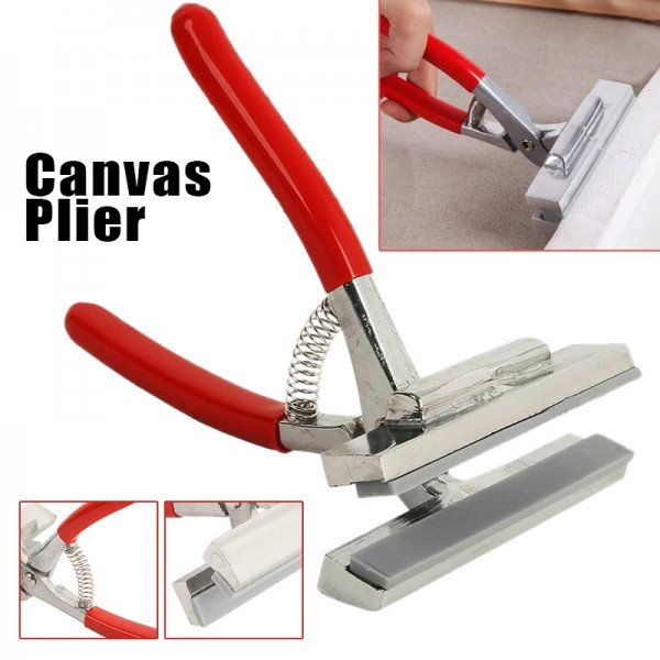 New 1PC Aluminum Alloy Canvas Plier Stretcher Wide Jaw Tool Professional  Stretching