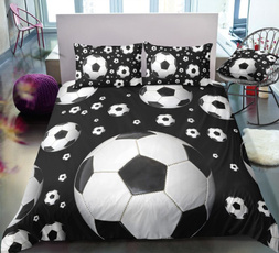 soccerfootballballsduvetcoverset, Decor, soccerbedroomdecor, Gifts