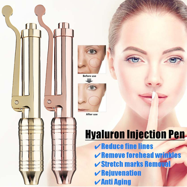 Hyaluron Pen For Lip Lifting Lift Lip Filler Non Invasive Needle Free Hyaluronic Acid Syringe Atomizer Injection Wrinkle Removal Wish