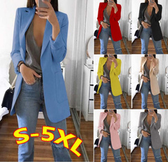 Suits & Blazers, Office, Long Sleeve, womens top