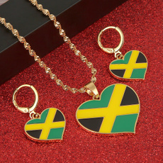 jamaica, earrings jewelry, Jewelry, pendantnecklacesearring