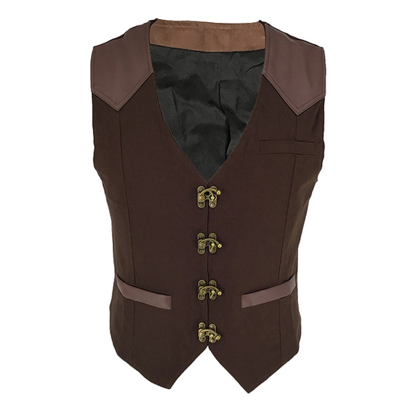 steampunk sleeveless jacket