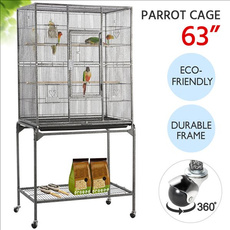 Stand, Green, Iron, birdcagewithstand