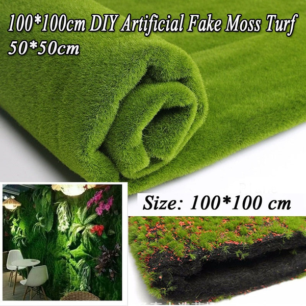 Artificial plants Wall background wall Faux Moss turf Synthetic lawn 30*30/50cm 