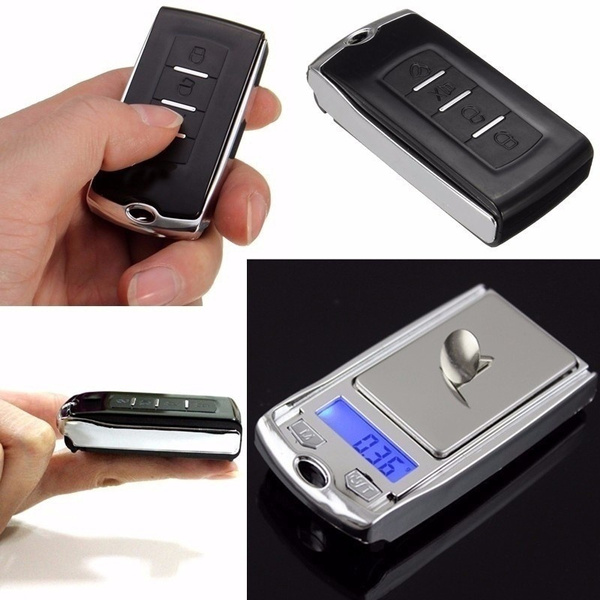 Mini Pocket Digital Car Key Style Scale Ultra Thin 100g/0.01 Light Weight 