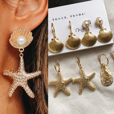 shells, Jewelry, starfish, Earring