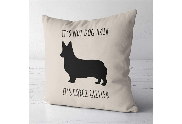corgi dog pillow