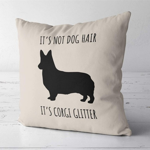 corgi dog pillow
