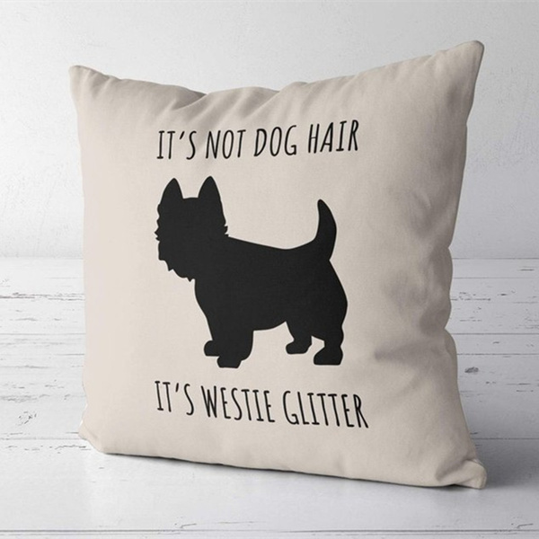westie pillow