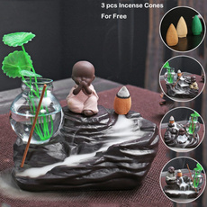 Decor, ceramiccenser, purple, Home & Living