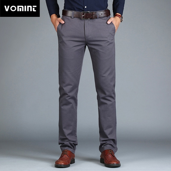 Light Grey Solid Viscose/Nylon/Spandex Men Super Slim Fit Casual Trousers -  Selling Fast at Pantaloons.com