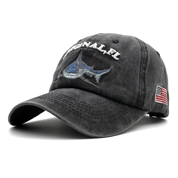 Fish Bone Vintage Snapback Trucker Hats Baseball Cap For Men And