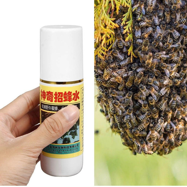 New 100ml Swarm Commander Lure Bait Honey Bee Attractant Hive Beekeeping  Trap Tool