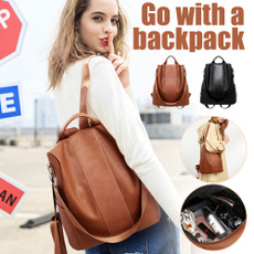 travel backpack, women bags, School, antitheftbackpack