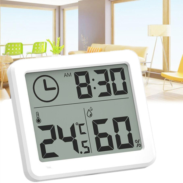 Multifunction Temperature Humidity Meter LCD Digital Automatic